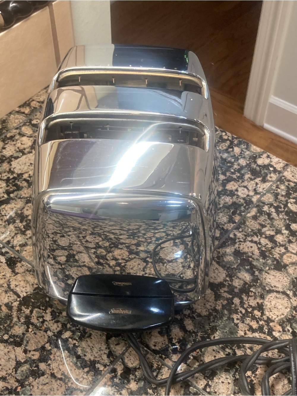 Sunbeam Chrome Finish Toaster - Silver 1950’s model T 20B